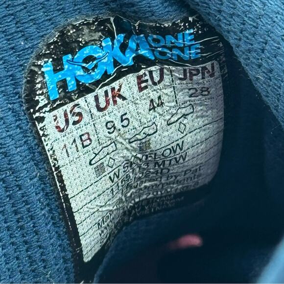 Hoka One One Skyflow Midnight Pink Twilight Road Running Sneakers Women’s 11 - Picture 7 of 9